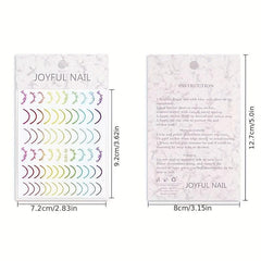 Halloween Nail Art Stickers Self Adhesive Decals - Spooky Ghosts Skulls