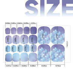 Pattern Nail Wraps Self Adhesive Nail Polish Stickers Manicure Sticker
