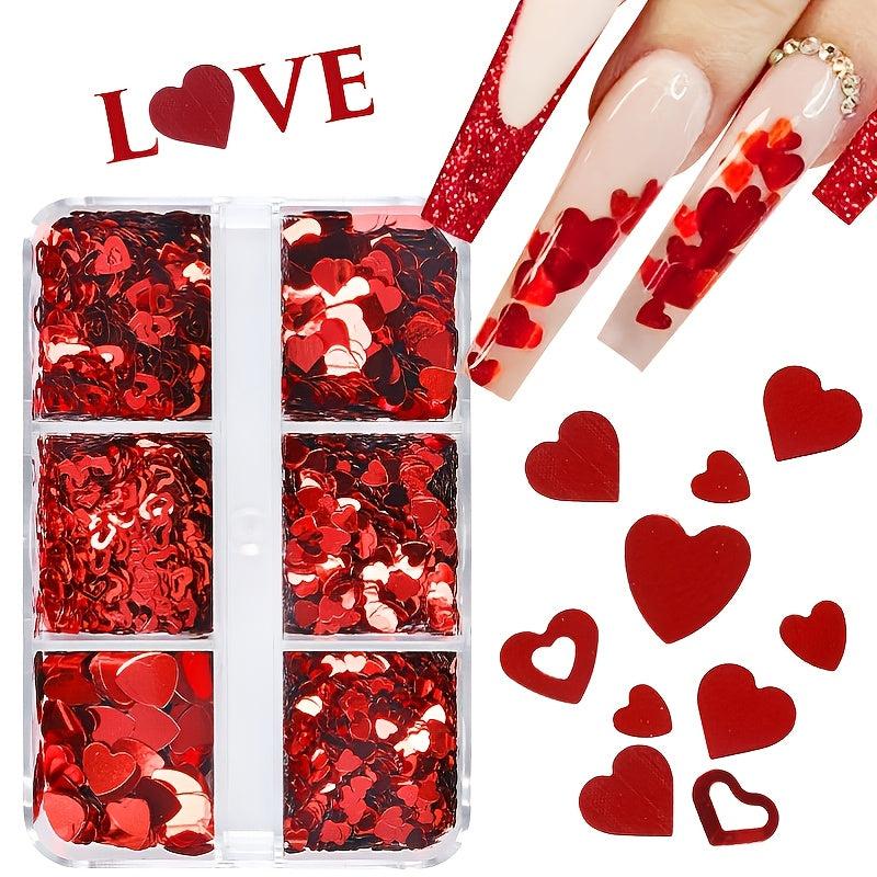Epoxy Resin Glitter Fillings Mixed Love Hearts Butterfly Sequin DIY Accessories