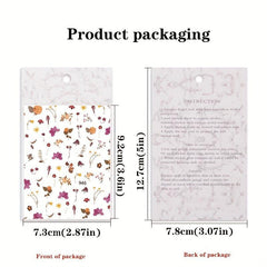 Marble Nail Stickers Self Adhesive Gradient Nail Decals