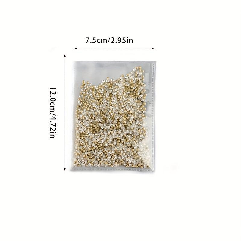 Glass Rhinestone 1440pcs Nail Crystal Stone Strass Glitters