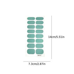 Waterproof Nail Polish Stickers Self Adhesive Manicure Kits