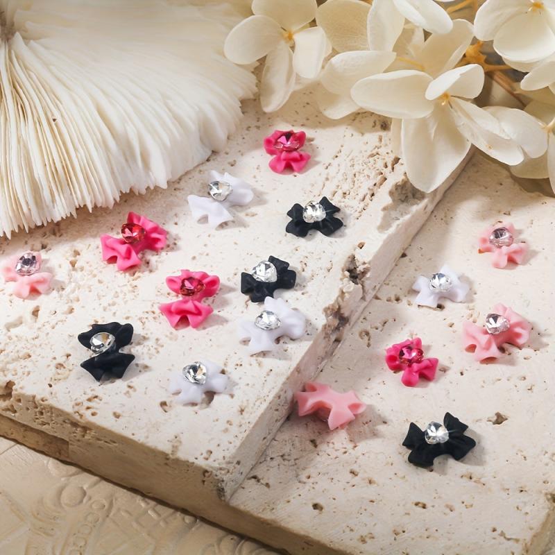 3D Colorful Butterfly Nail Charms Resin Nail Jewels Nail Art Gems