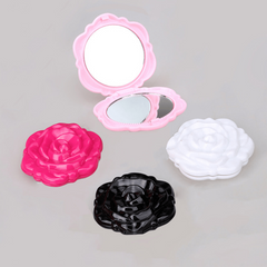Double Sided Folding Makeup Mirror Portable Travel Beauty Tool