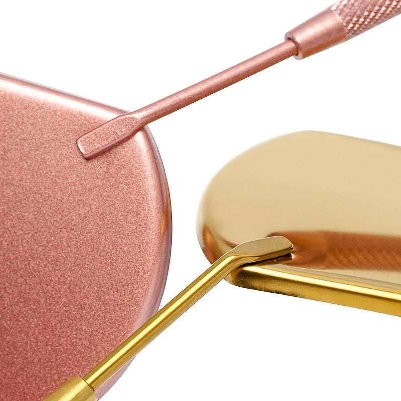 Stainless Steel Eyelash Mirror for Extensions - Square Lash Mirror