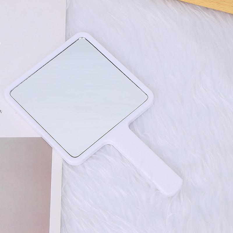 Handle Mirror Square Beauty Makeup Mirror For Women SPA Salon Professional