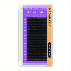 Eyelash Extensions Individual Lashes 0.10-0.12-0.15 C D Curling Mix 7-15mm