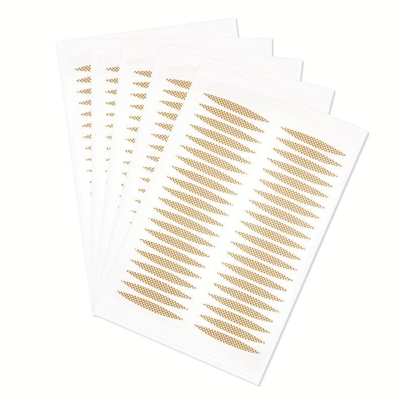 200Pcs Invisible Eyelid Sticker Lace Eye Lift Strips Double Eyelid Tape Adhesive
