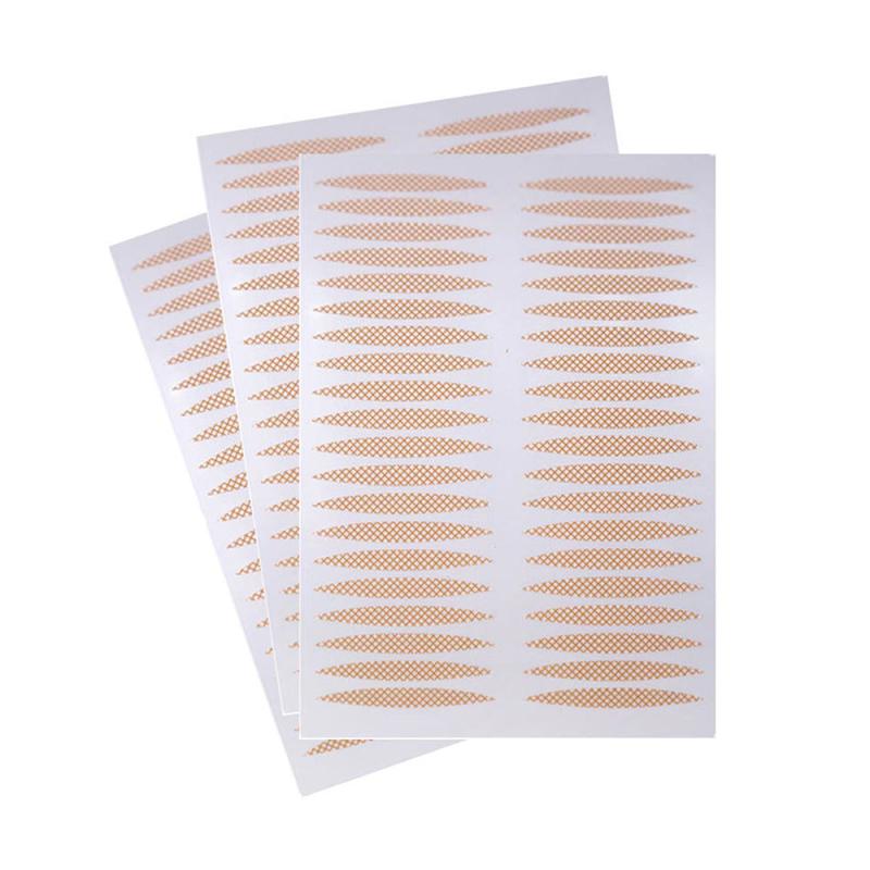 200Pcs Invisible Eyelid Sticker Lace Eye Lift Strips Double Eyelid Tape Adhesive