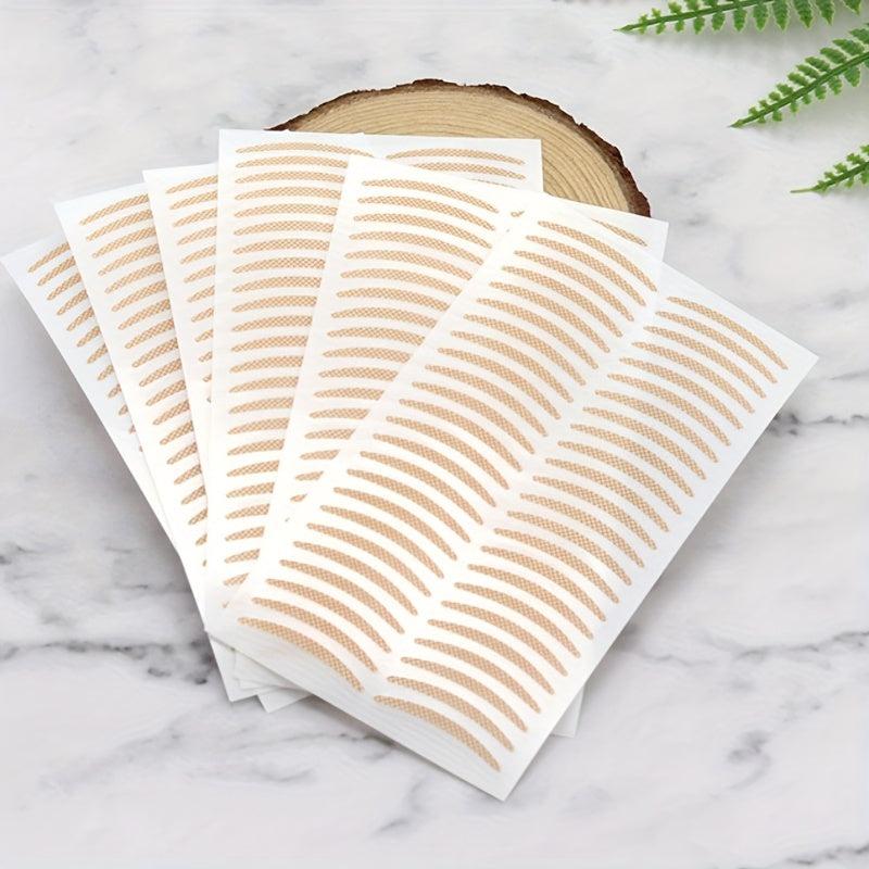 200Pcs Invisible Eyelid Sticker Lace Eye Lift Strips Double Eyelid Tape Adhesive
