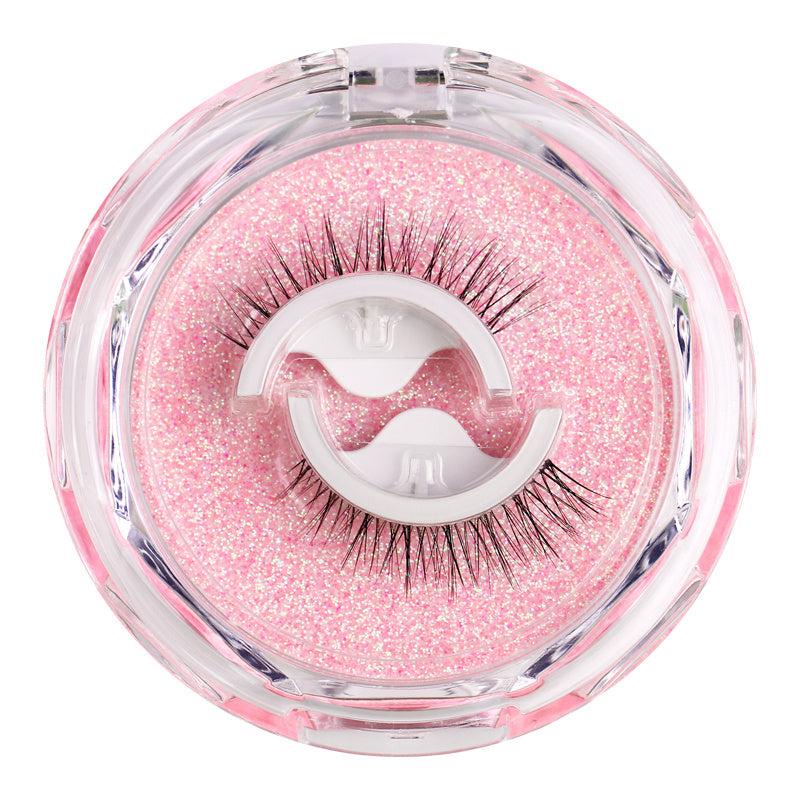 Self Adhesive False Eyelashes No Glue Needed Portable Wearing Eyelashes