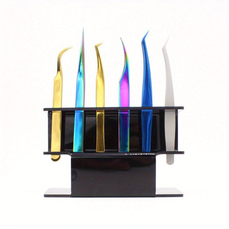 Acrylic Tweezers Holder for Eyelash Extensions Display Stand