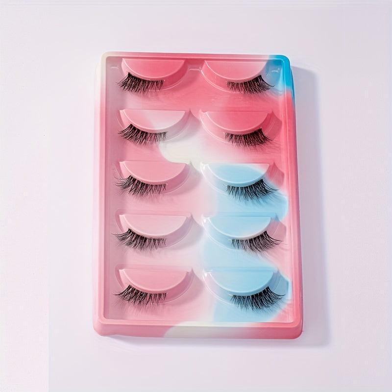Natural Curly Half Lashes - Add Volume for Dating and Parties