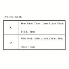 Segmented Thick False Eyelashes Extension