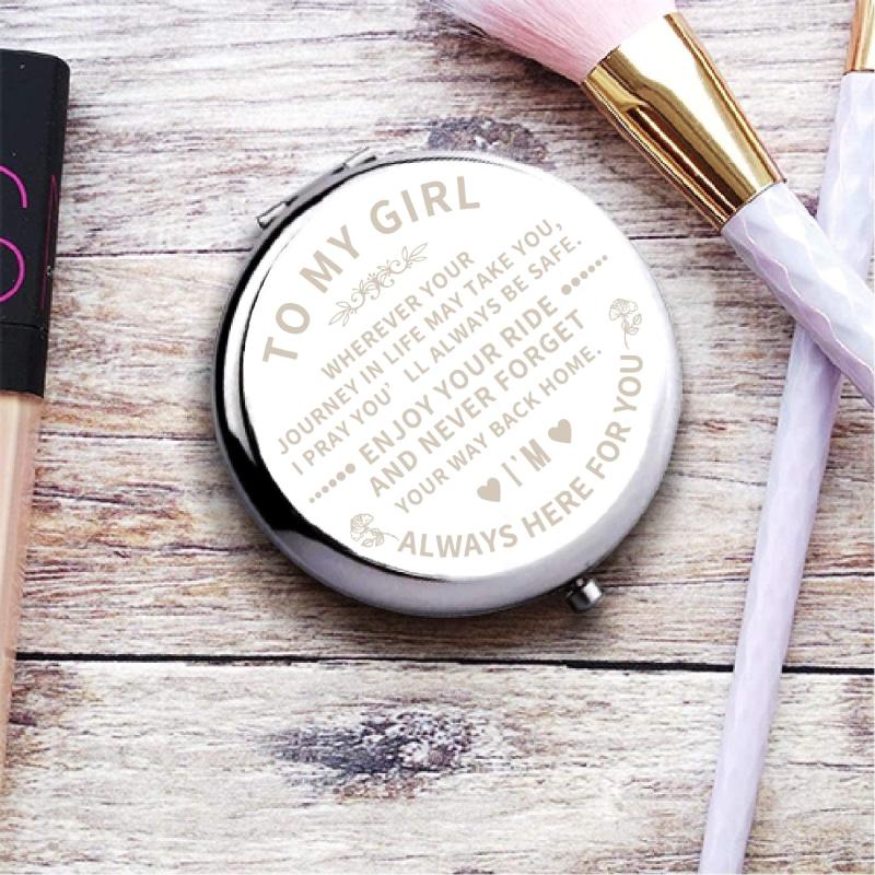 Bride Tribe Compact Mirror Bridesmaid Wedding Gift
