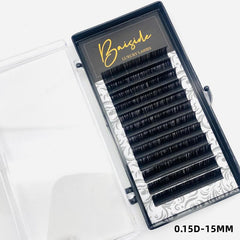0.15mm D Curl Eyelash Extensions - Professional Ultra Soft Thick and Long