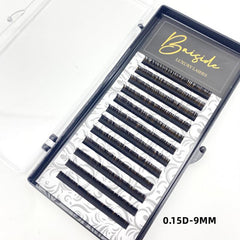 0.15mm D Curl Eyelash Extensions - Professional Ultra Soft Thick and Long