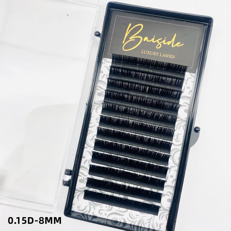 0.15mm D Curl Eyelash Extensions - Professional Ultra Soft Thick and Long