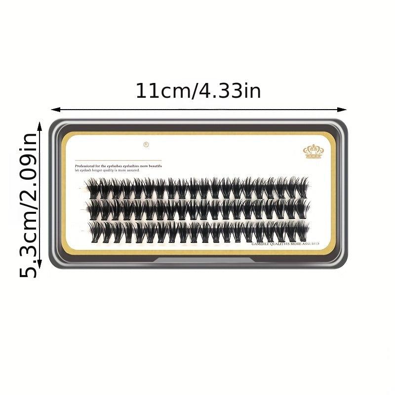50D Thick Self Grafted Faux Mink Cluster False Eyelashes
