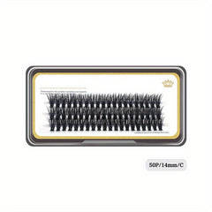 50D Thick Self Grafted Faux Mink Cluster False Eyelashes