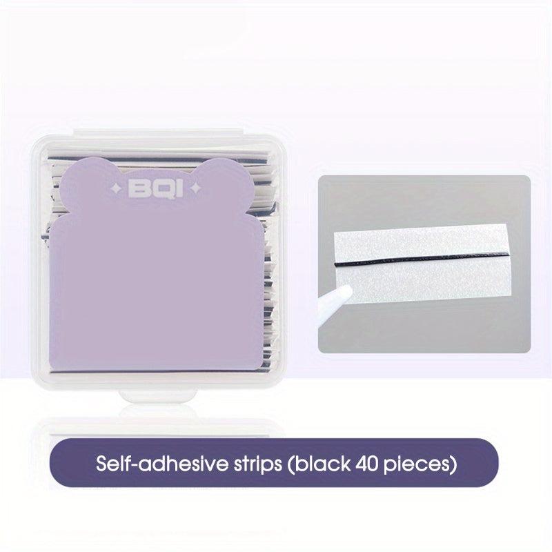 Self Adhesive Lash Strips for Flawless False Eyelash Application