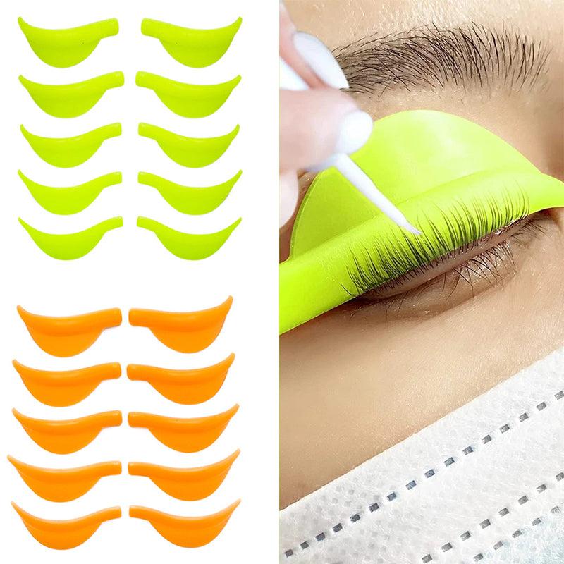 5 Pairs Silicone Eyelash Pads Rods for Lash Lift Eyelash Perming Curler