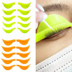5 Pairs Silicone Eyelash Pads Rods for Lash Lift Eyelash Perming Curler