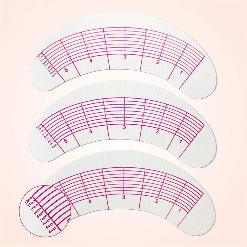 35 Pairs Lash Mapping Stickers for Eyelash Extensions