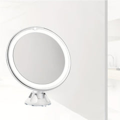 10X Magnifying LED Makeup Mirror with Natural Light - Travel Vanity Mirror