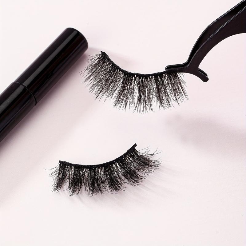 5 Pairs Magnetic Eyelashes and Eyeliner Set for Flawless Look