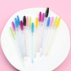 10pcs Mini Eyebrow Perm Brush for Lift and Shape, Professional Makeup Tools