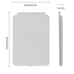 LED Makeup Mirror Folding Beauty Mirror 3 Lighting Modes Touch Screen Vanity