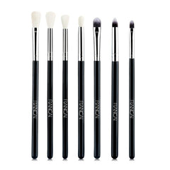 7pcs Eyeshadow Brush Eye Blender Kit Wooden Handle Vegan Makeup Tool