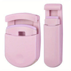 2Pcs Portable Eyelash Curler Set Long Lasting Curling Tool