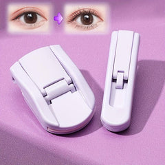2Pcs Portable Eyelash Curler Set Long Lasting Curling Tool