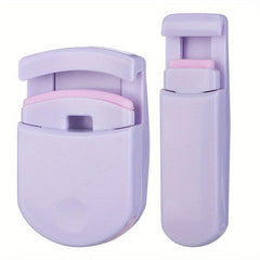 2Pcs Portable Eyelash Curler Set Long Lasting Curling Tool