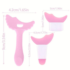 5pcs Winged Eyeliner Stencil Makeup Tool Set
