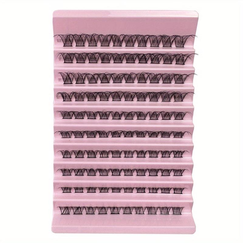 D Curl Individual Lash Clusters False Eyelashes Extension