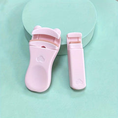 Portable Eyelash Curler Wide Angle Clip with Replacement Pad