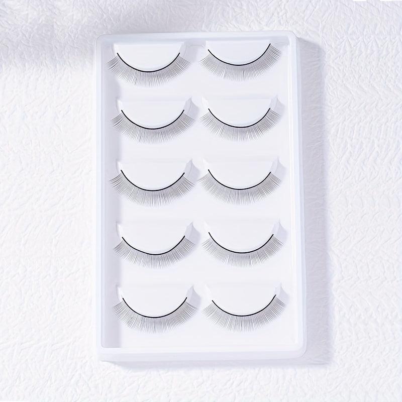Practice Lashes For Eyelash Extensions - 5 Pairs