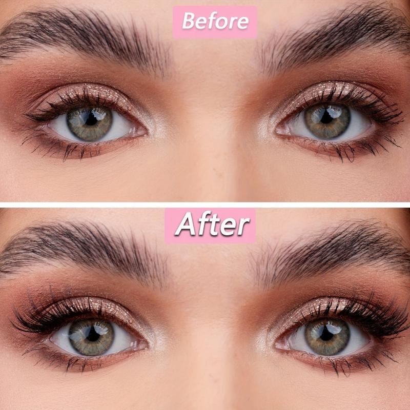 14 Pairs Half Eye False Eyelashes Cat Eye Soft Fluffy Curling Faux Min