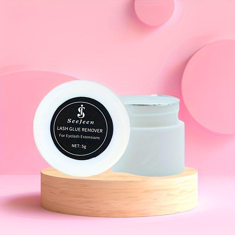 Clear Jelly Glue Remover Eyelash Extensions Cream 5G