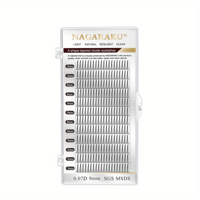 Volume Lashes Tapered Cluster Eyelash Extensions Premade Fans