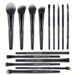 15pcs Makeup Brushes Set for Powder Eyebrow Foundation Blush