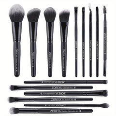 15pcs Makeup Brushes Set for Powder Eyebrow Foundation Blush