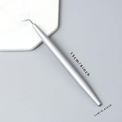 Lash Lift Brush Eyelash Lift Perm Tool Aluminum Silvery