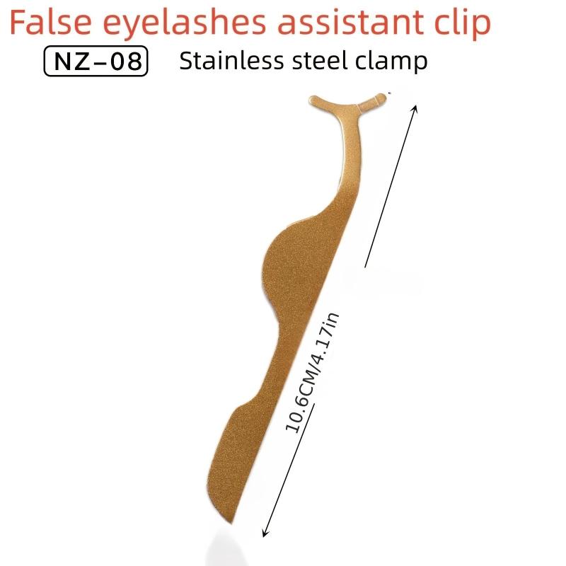 Lash Extension Kit 20 Pairs Natural Look False Eyelashes Applicator Adhesive