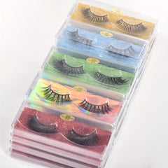 Thick Fluffy False Eyelashes Extension Makeup 10 Styles