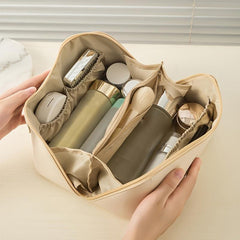Large Capacity Travel Cosmetic Bag Multifunctional Waterproof Makeup Organizer