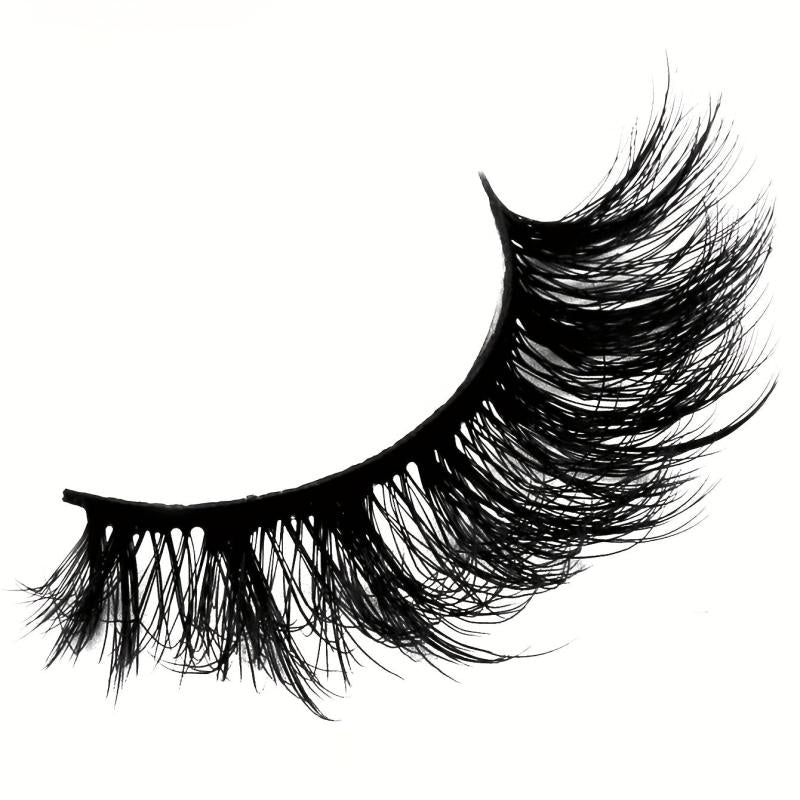 7 Pairs Full Strip Lashes Cluster Like Lashes 17mm Wispy False Eyelashes